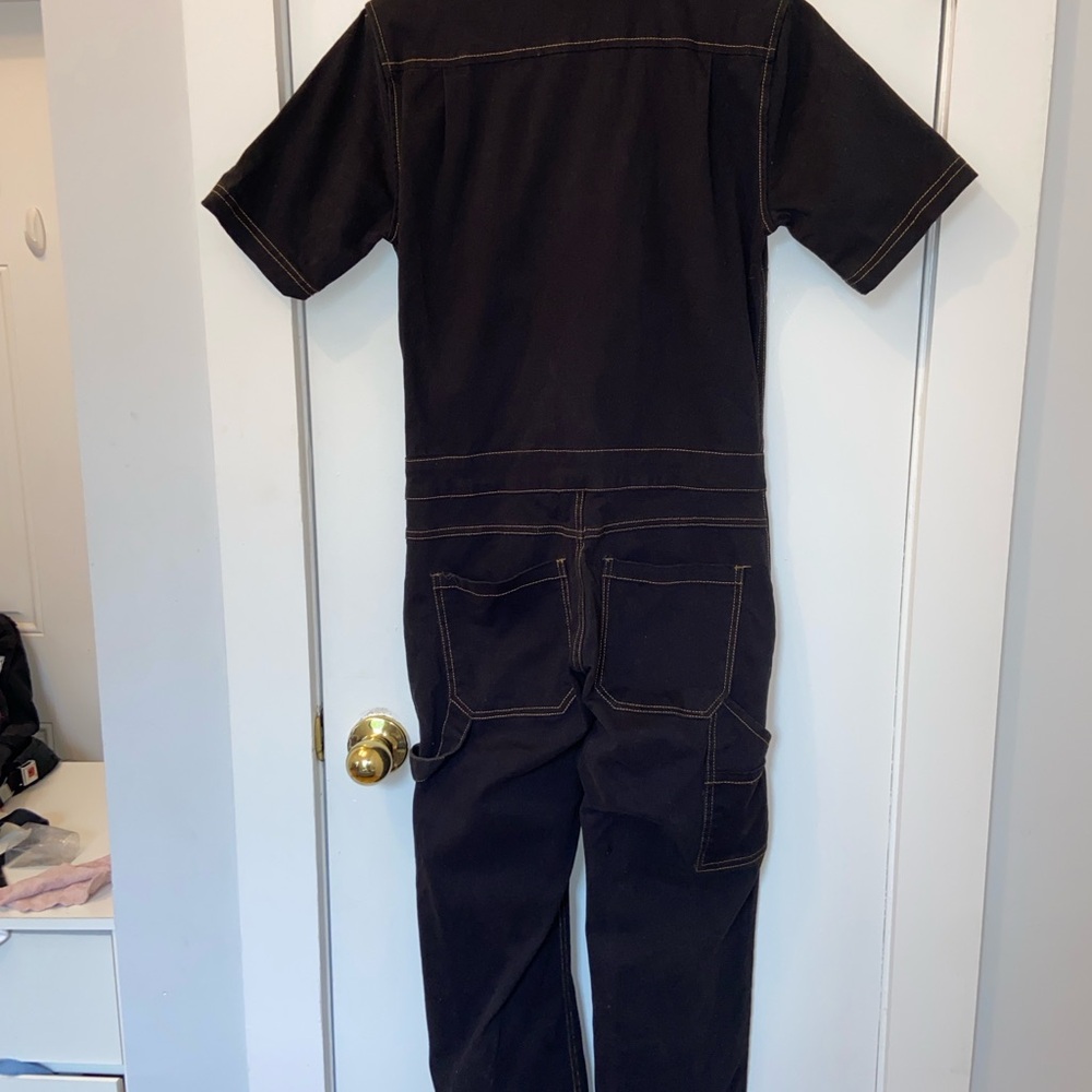 WILDFANG Black Short Sleeve Jumpsuit - Picture 3 of 5